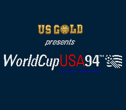 World Cup USA '94 (USA) Title Screen